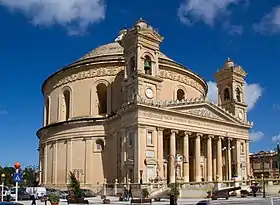 La Rotunda Santa Marija de Mosta (1833-1860), à Malte.