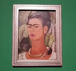 Autoportrait avec un singe, 1938