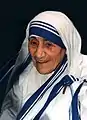 Mère Teresa (1910-1997), religieuse, missionnaire et prix Nobel de la paix