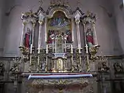 Maître-autel néo-baroque (XIXe).
