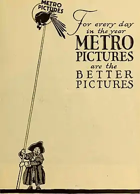 logo de Metro Pictures Corporation