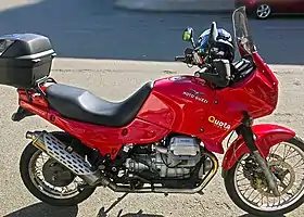 Moto Guzzi Quota 1100 ES.