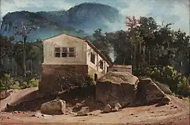 Agostinho José da Mota (Brésil), A fábrica do Barão de Capanema (« L'usine du Baron de Capanema », 1862, Musée national des Beaux-Arts).