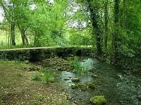 Paysage de Mougon - bord du Lambon à Montaillon.