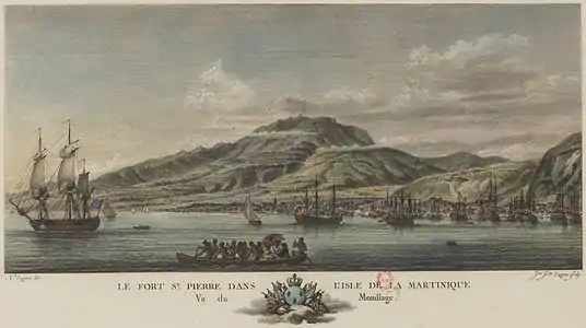 Saint-Pierre de la Martinique.