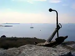 Mouillage sous l'île de Penfret (Glénan)