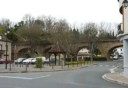 Le viaduc de Mouleydier.