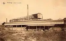 Le moulin à scories de Rodange en 1913.