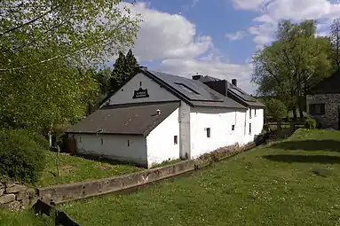 L'ancien moulin de la Gottale. (rue de Bastogne)