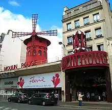 Photographie du Moulin Rouge