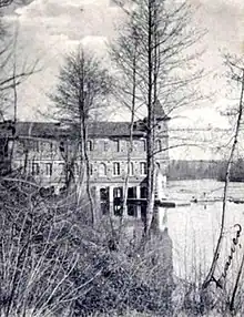 Le moulin d'Albias avant 1910.