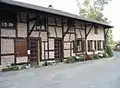 Moulin de Bruno façade avant partie habitation.