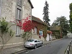 L'entrée du moulin côté rue.