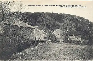 Le moulin de Trinval.