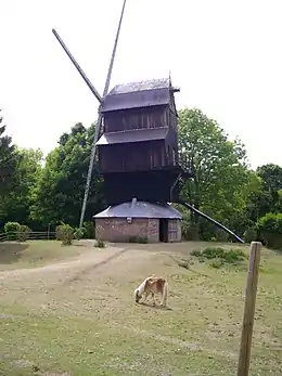 Le moulin de Westmolen.
