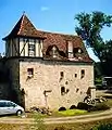 Le moulin restauré.