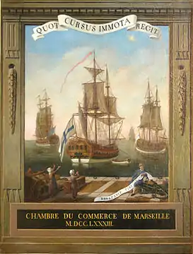 Le Salut à l'étoile (1783), Marseille, musée de la Marine.