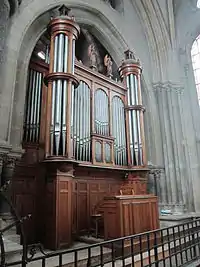 Orgue Merklin de la cathédrale de Moulins (1880).
