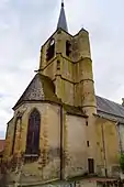 L'église Saint-Jean Baptiste.