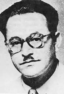 L'écrivain Mouloud Feraoun, figure de la littérature algérienne des années 1950, assassiné en 1962.