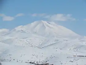 Vue du Sahand.