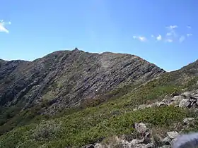 Le mont Buller en été, face nord-est