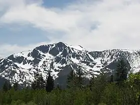 Vue du mont Tallac.