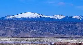 Vue du mont Taylor.