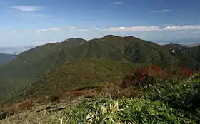 Vue du mont Gozaisho.