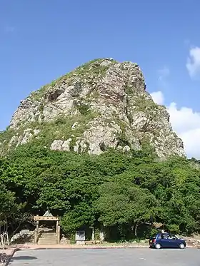 Vue du mont Gusuku.