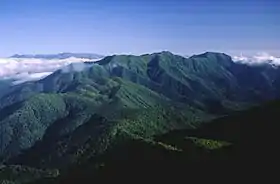 Vue du mont Ishikari.