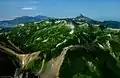 Vue des monts Kasa et Hida depuis le mont Suisho