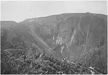 Le versant est du mont Logan en 1923.