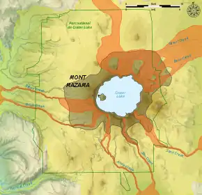 Carte des risques de coulées de laves, nuées ardentes, éjectas, chutes de roches, lahars et cendre volcanique.