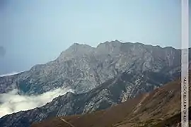 Mont Mourovdag du côté du Gyamich (ru)