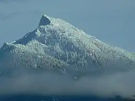 Le mont Pilchuck en hiver.