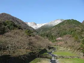 Vue du mont Yōrō.