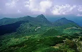 Vue du mont Yūbari.