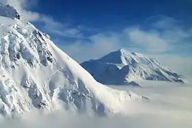 Vue du mont Foraker.