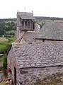 Église Sainte-Madeleine de Mouret et four banal.