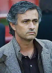 José Mourinho, l'entraineur le plus titré de l'histoire du club.