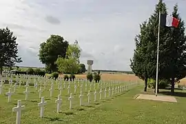 Le cimetière militaire de Mourmelon-le-Petit