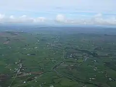 Les méandres de la Mourne, entre Omagh et Newton Stewart.