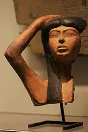 fragment d'une statuette