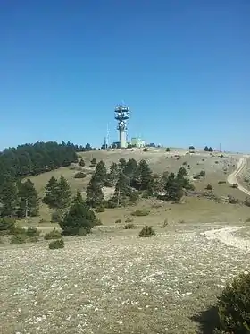 Vue du sommet du Mourre Nègre.