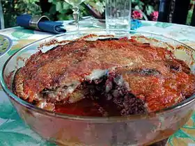 Plat de Moussaka