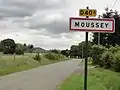 Entrée de Moussey.