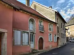 Maisons vigneronnes du XVIIIe siècle.