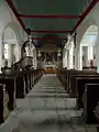 Intérieur de l'église Saint-Martin de Moutiers.