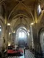 Transept, vue nord-sud.